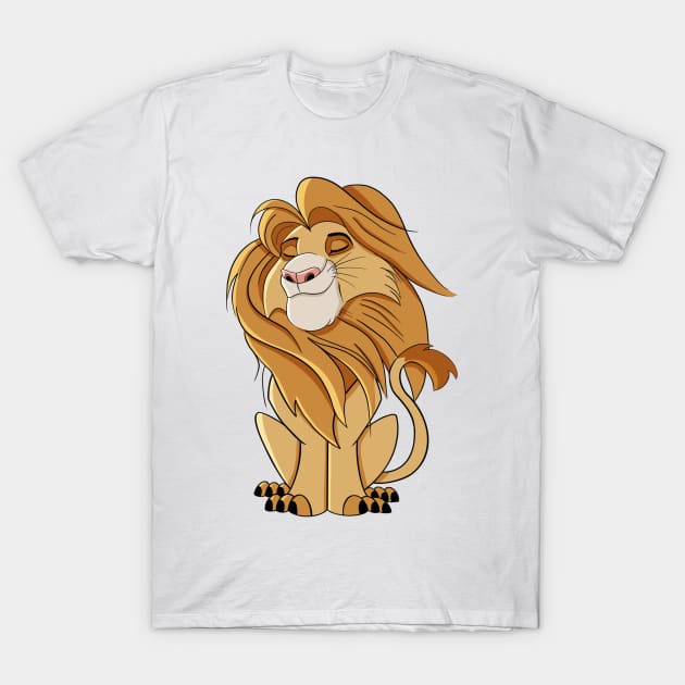 The lion king Mufasa fan art T-Shirt by PrimeStore